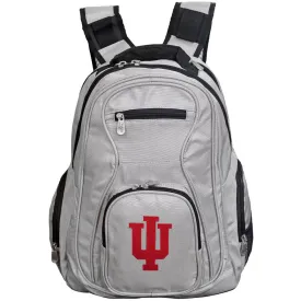 Indiana Hoosiers Laptop Backpack in Gray