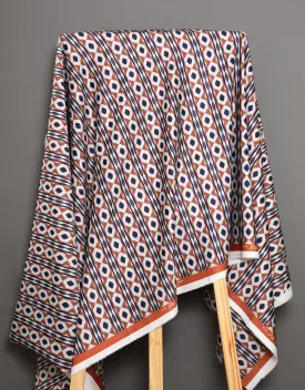 JASMINE SATIN (SILVER GREY   NAVY BLUE)