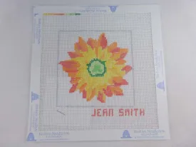 Jean Smith's Design 118C-1 Floral Friends Coaster 1