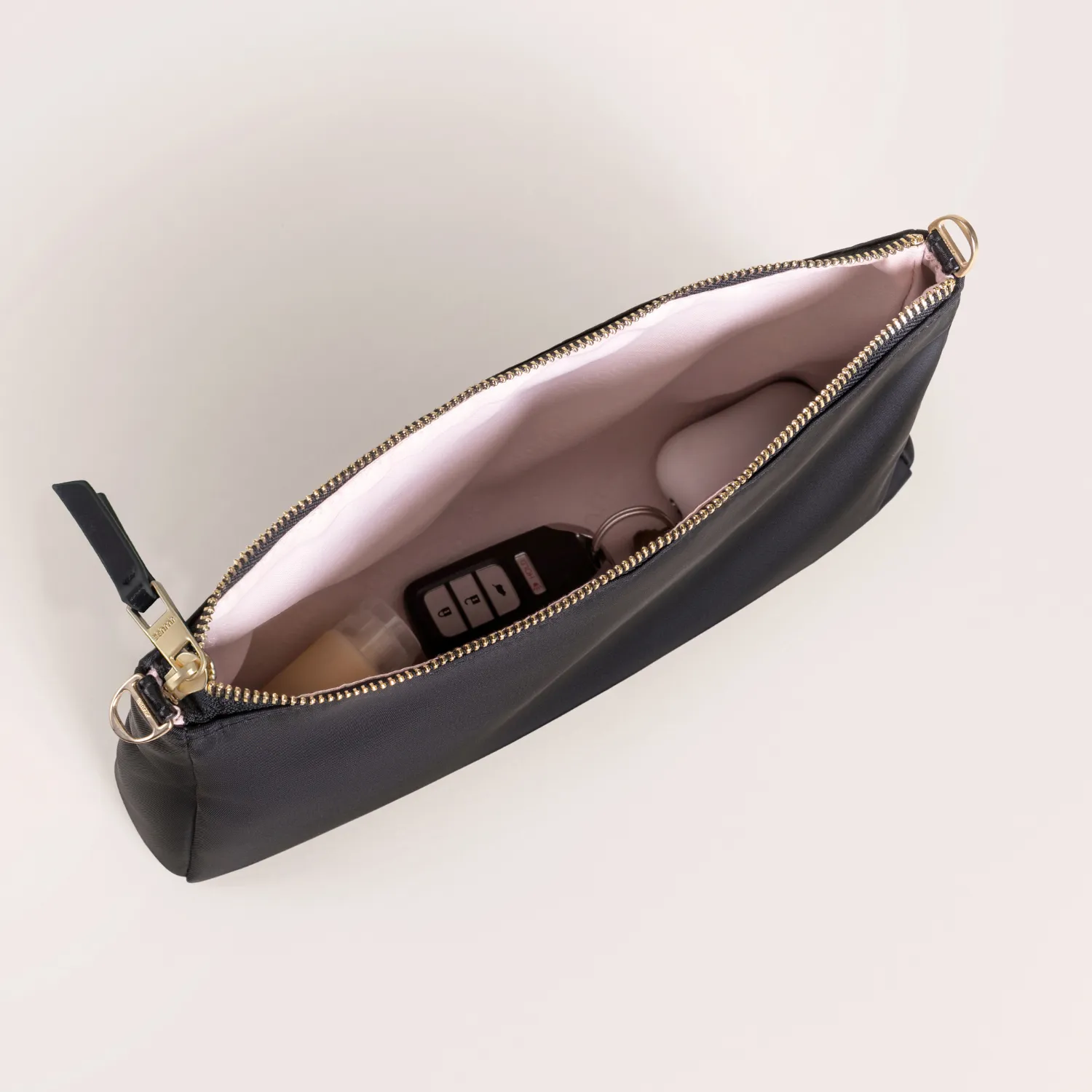 Jujube 3-Piece Pouch Clutch Purse Set | Black
