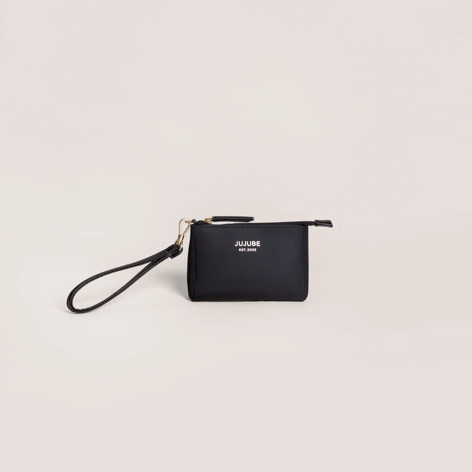 Jujube 3-Piece Pouch Clutch Purse Set | Black