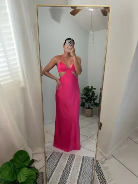 Just Me Maxi Cut Out Dress