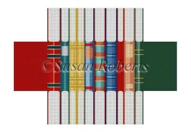 Library Books Brick Cover