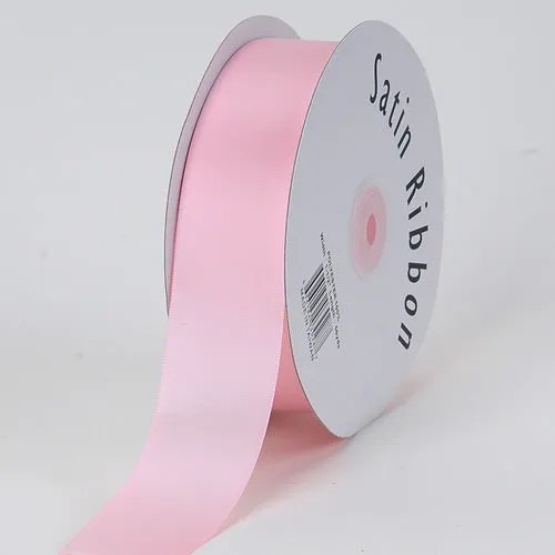 Light Pink - Satin Ribbon Single Face - ( W: 3/8 Inch | L: 100 Yards )