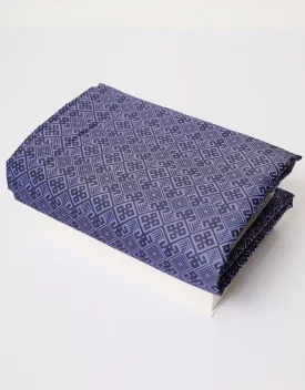 LIORA SATIN (PURPLE   NAVY BLUE)