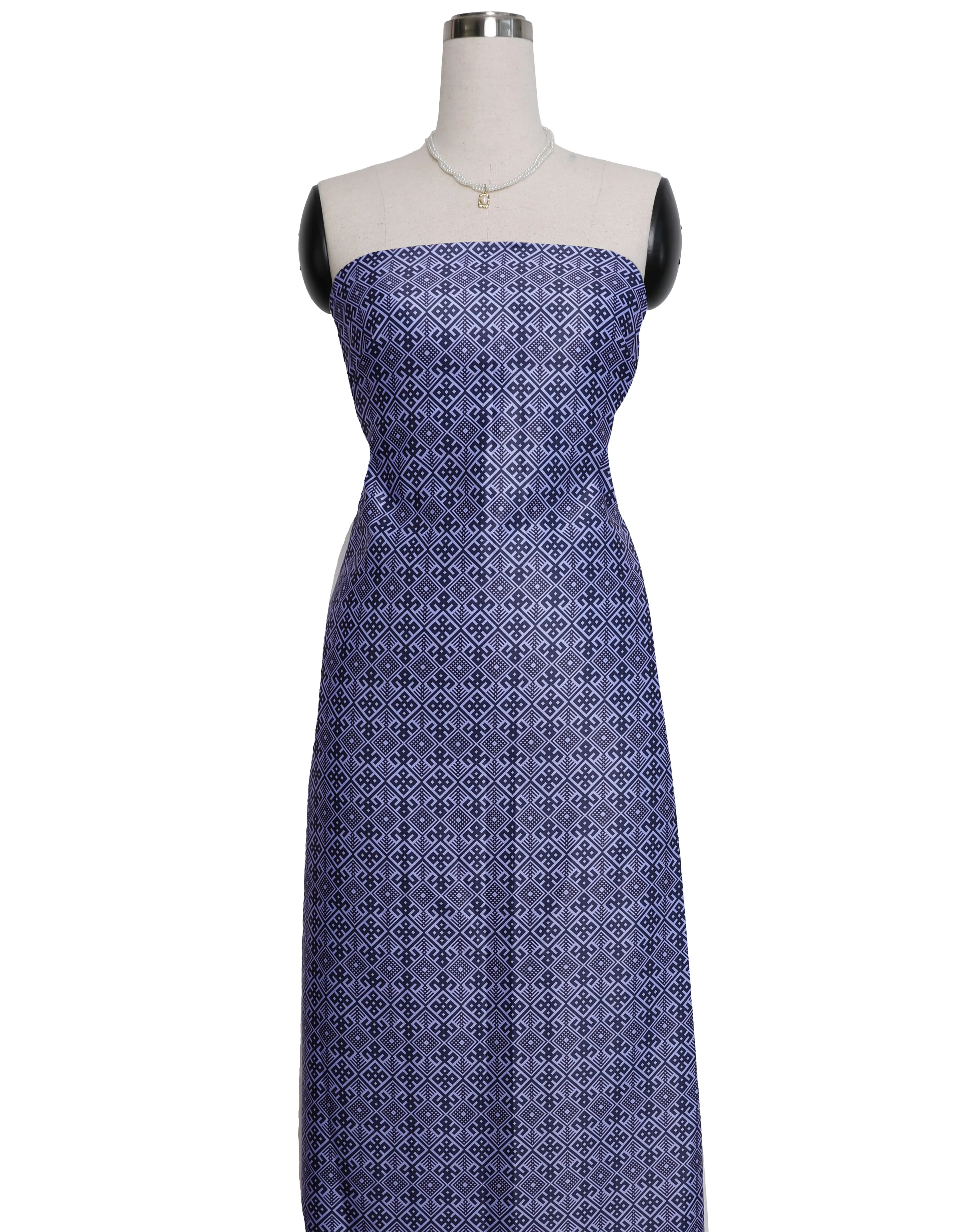LIORA SATIN (PURPLE   NAVY BLUE)