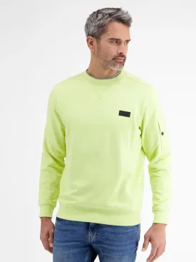 Men's Brand Logo Patched Sweatshirt,Yellow