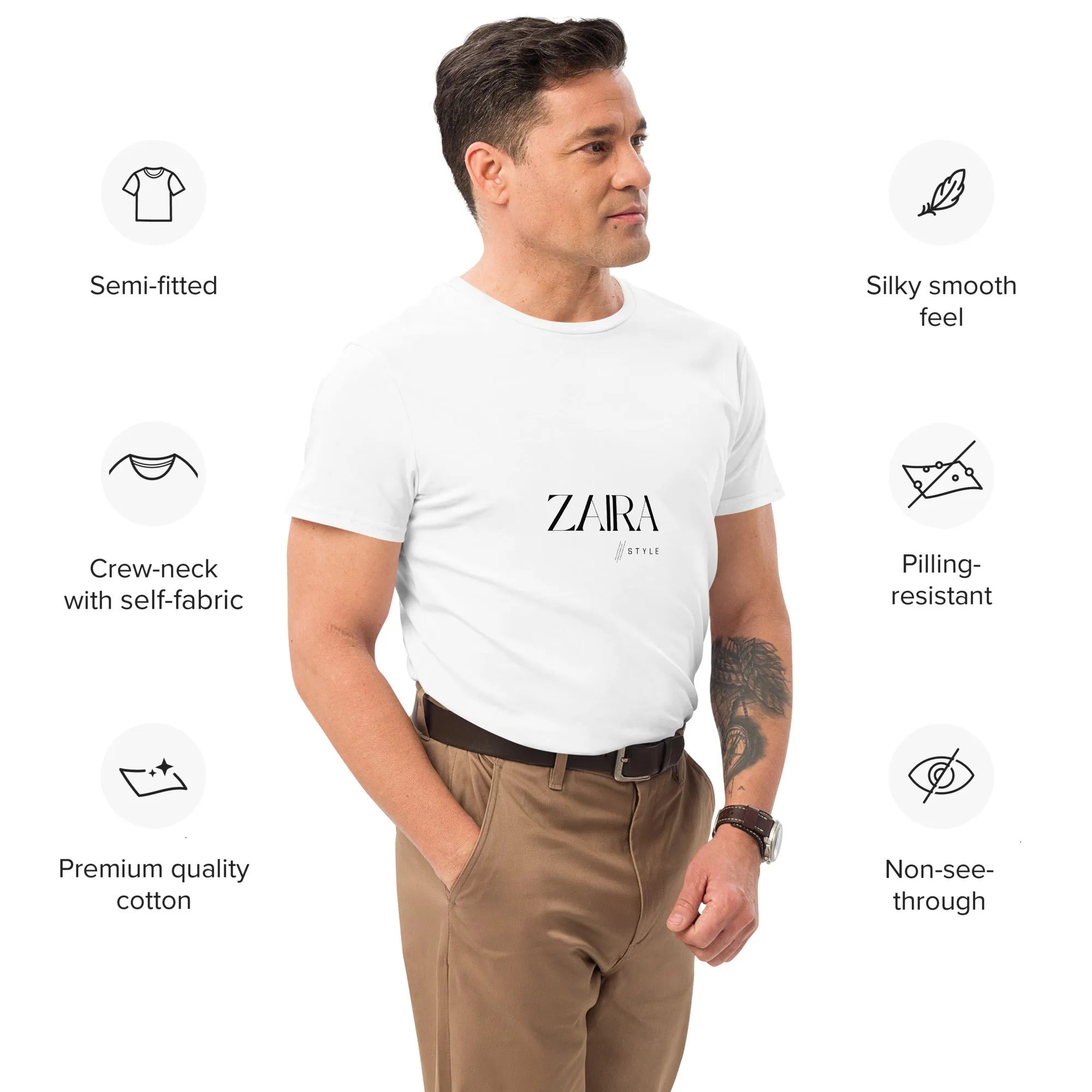 Men's premium cotton t-shirt
