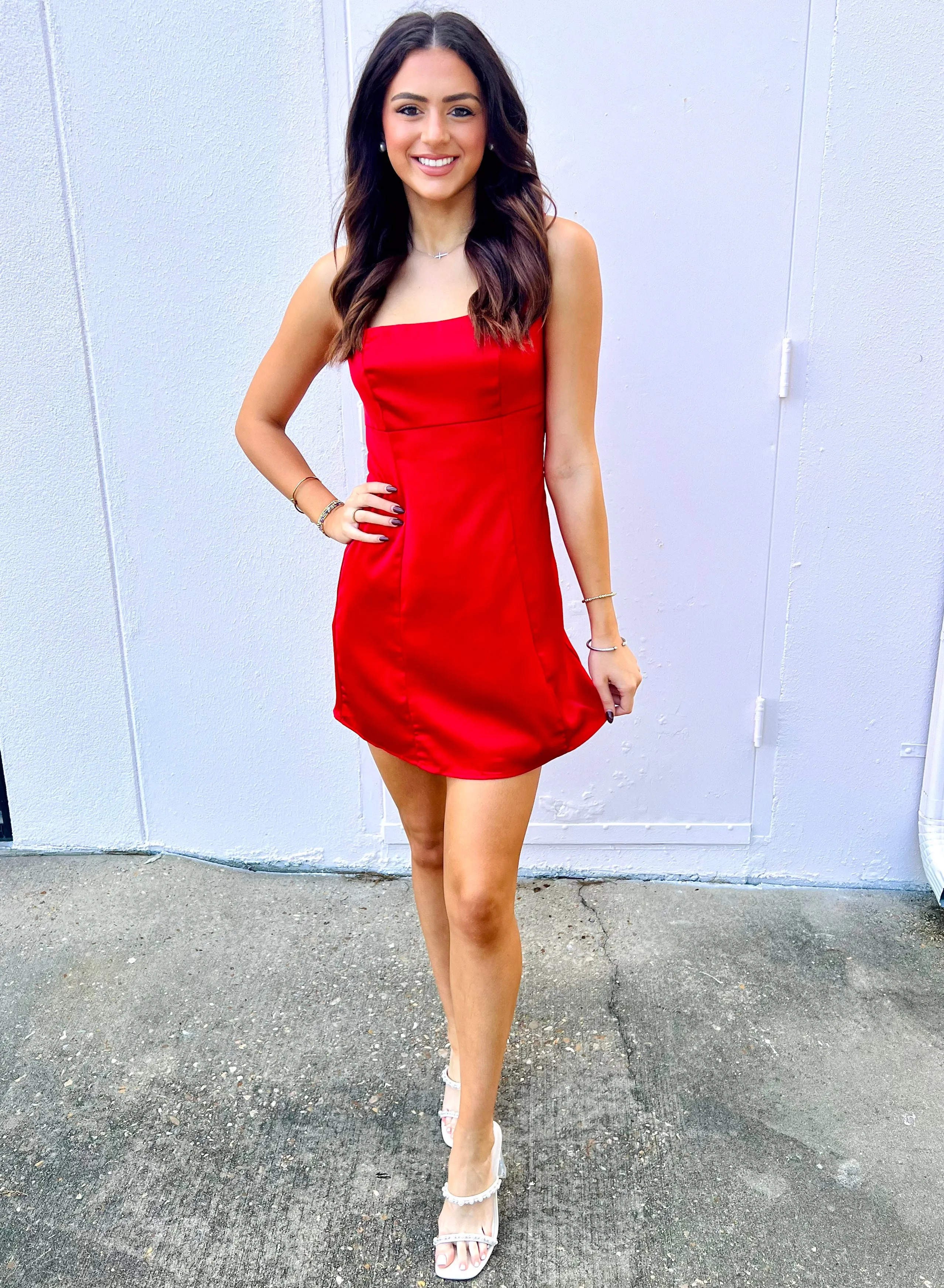 MY BEST LIFE LITTLE RED DRESS