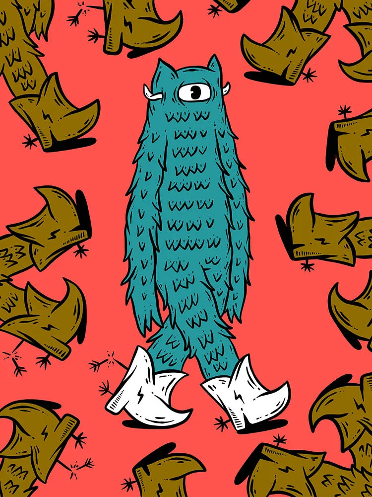 New Boot Goofin - Gerardo Rodriguez - Print on Canvas