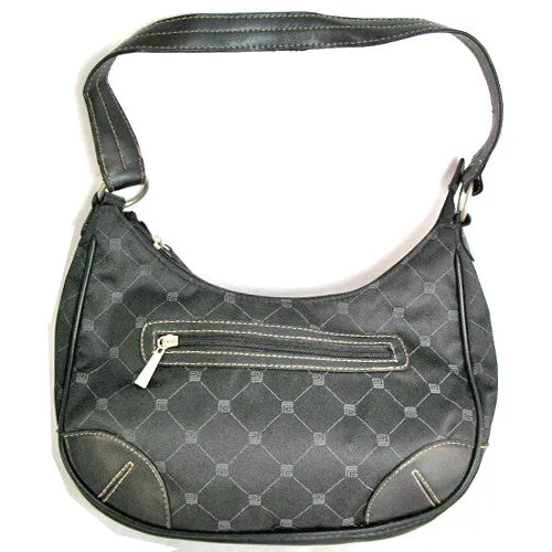 NEW Womens Bags Print Pattern BLACK or BROWN HANDBAG BAG ID Credit Card Cards Organizer