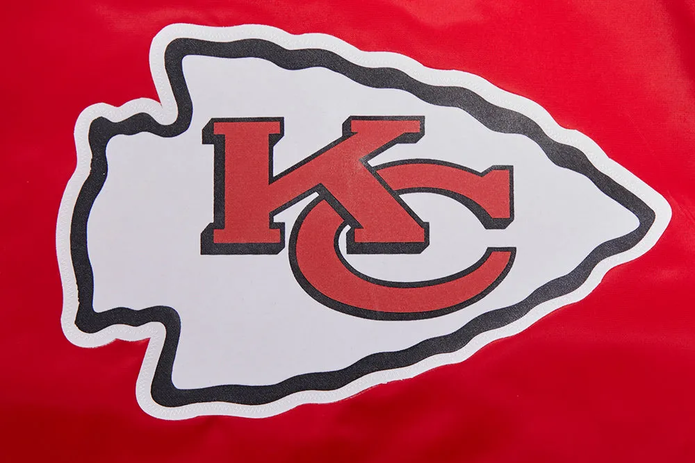 NFL KANSAS CITY CHIEFS CLASSIC WOMEN'S SATIN JACKET (RED)