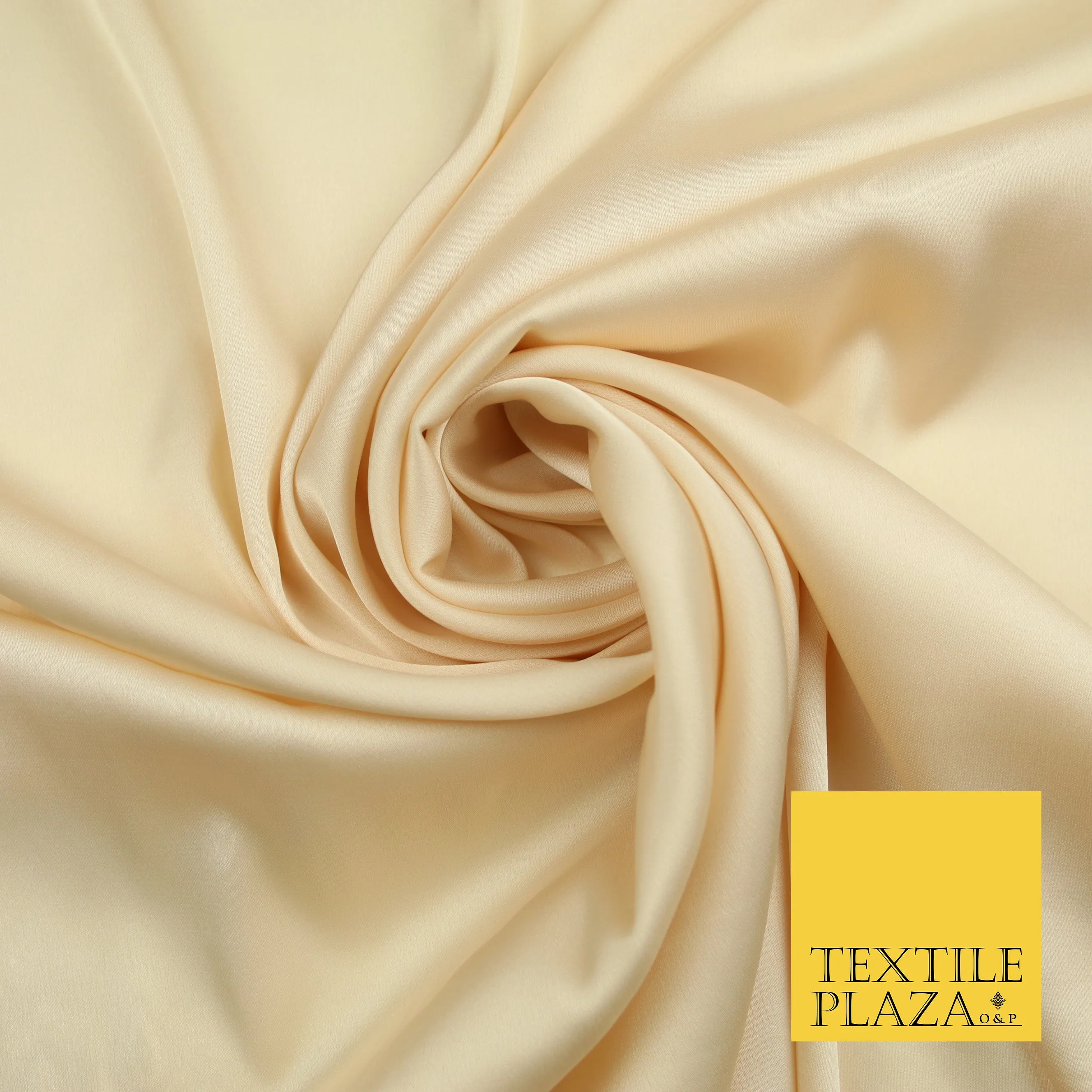 Nude Fine Silky Smooth Liquid Sateen Satin Dress Fabric Drape Lining Material 7823