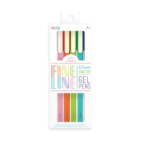 Ooly Fine Line Gel Pen - Set of 6