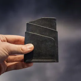 Pembrook 'Sleeve' Leather Cardholder - Nero