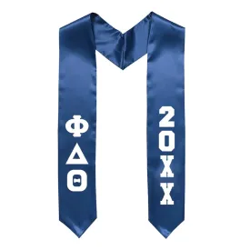 Phi Delt Graduation Stole