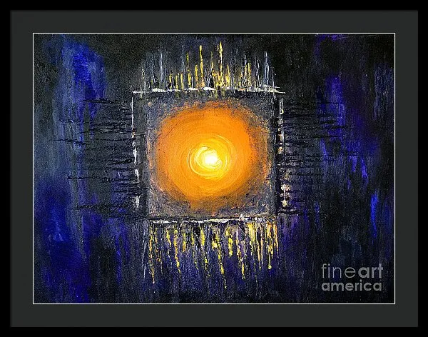 POWER WITHIN - Framed Print #1023