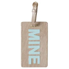 "Mine" Luggage Tag