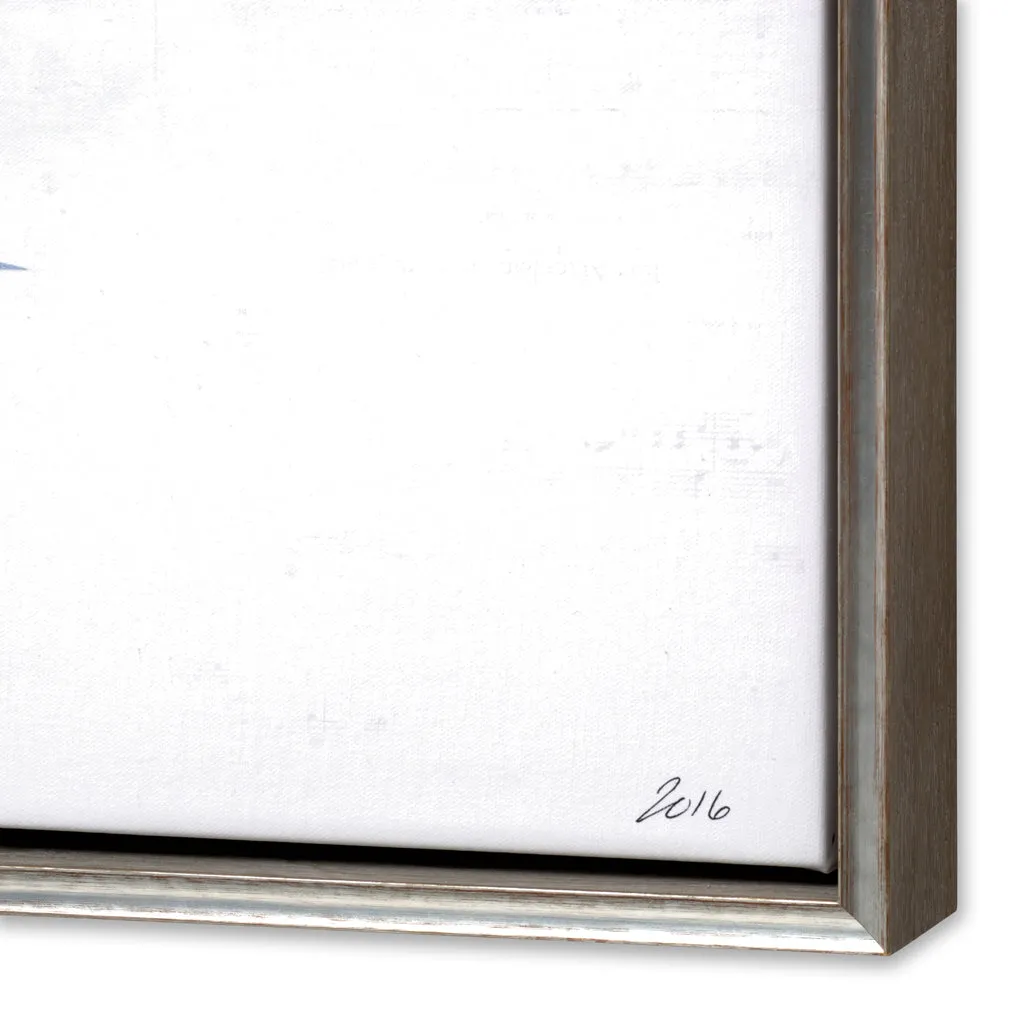 REST NOT WESTERN HERALD canvas print with float frame