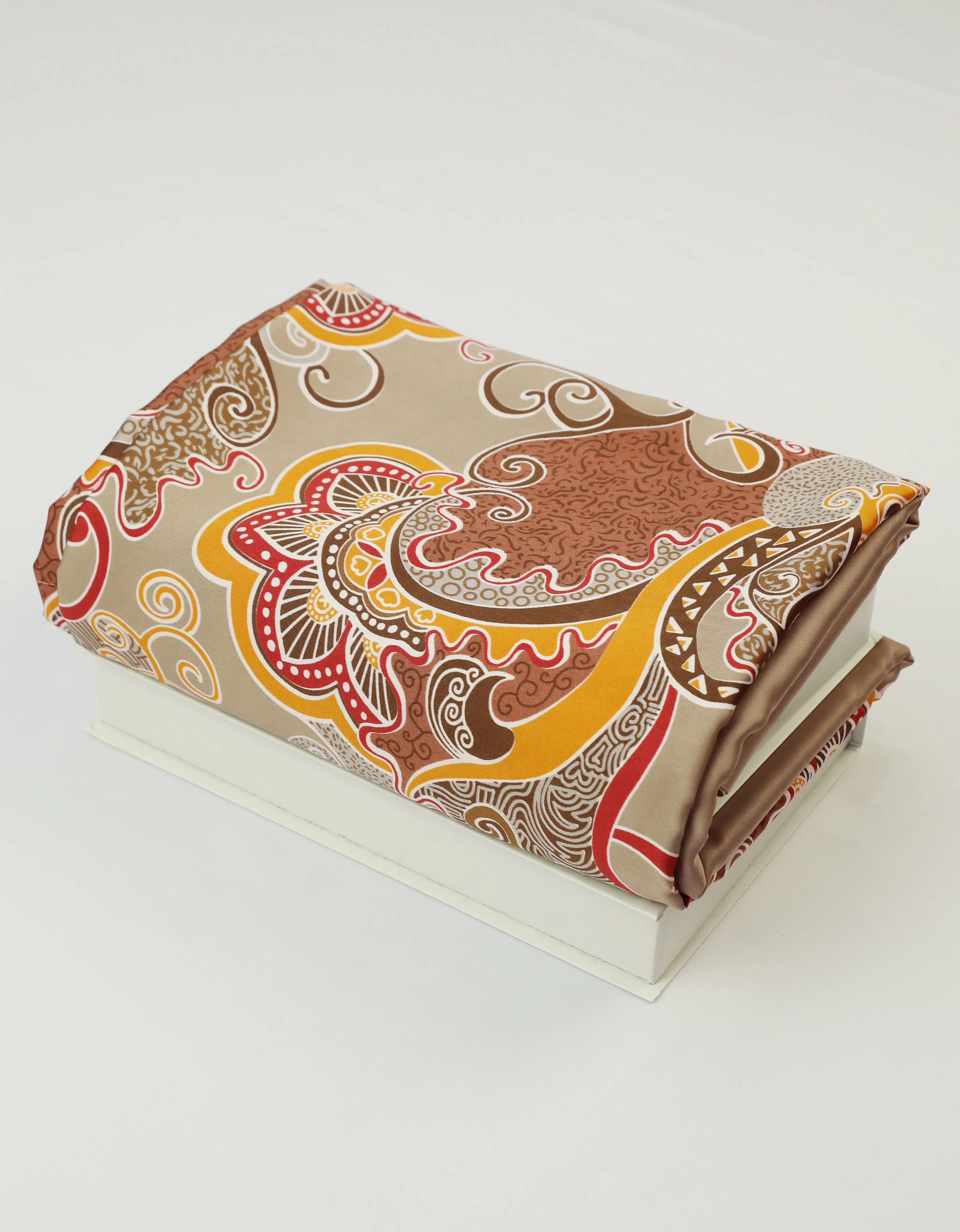 Rosie Batik Satin 45" (Nude)