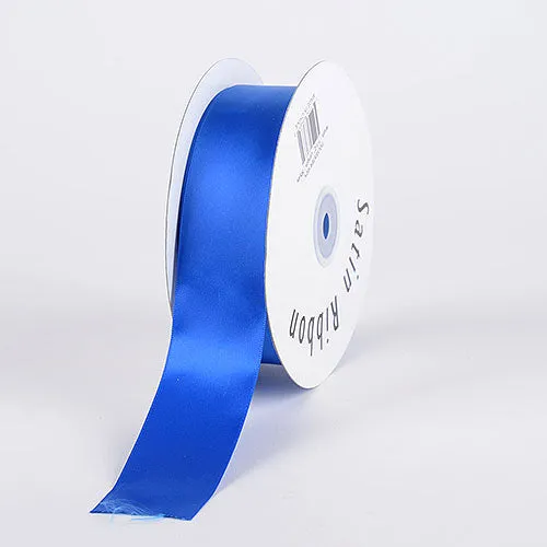 Royal Blue - Satin Ribbon Single Face - ( W: 5/8 Inch | L: 100 Yards )