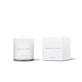 Sandalwood   Lavender Candle - Brand & Iron