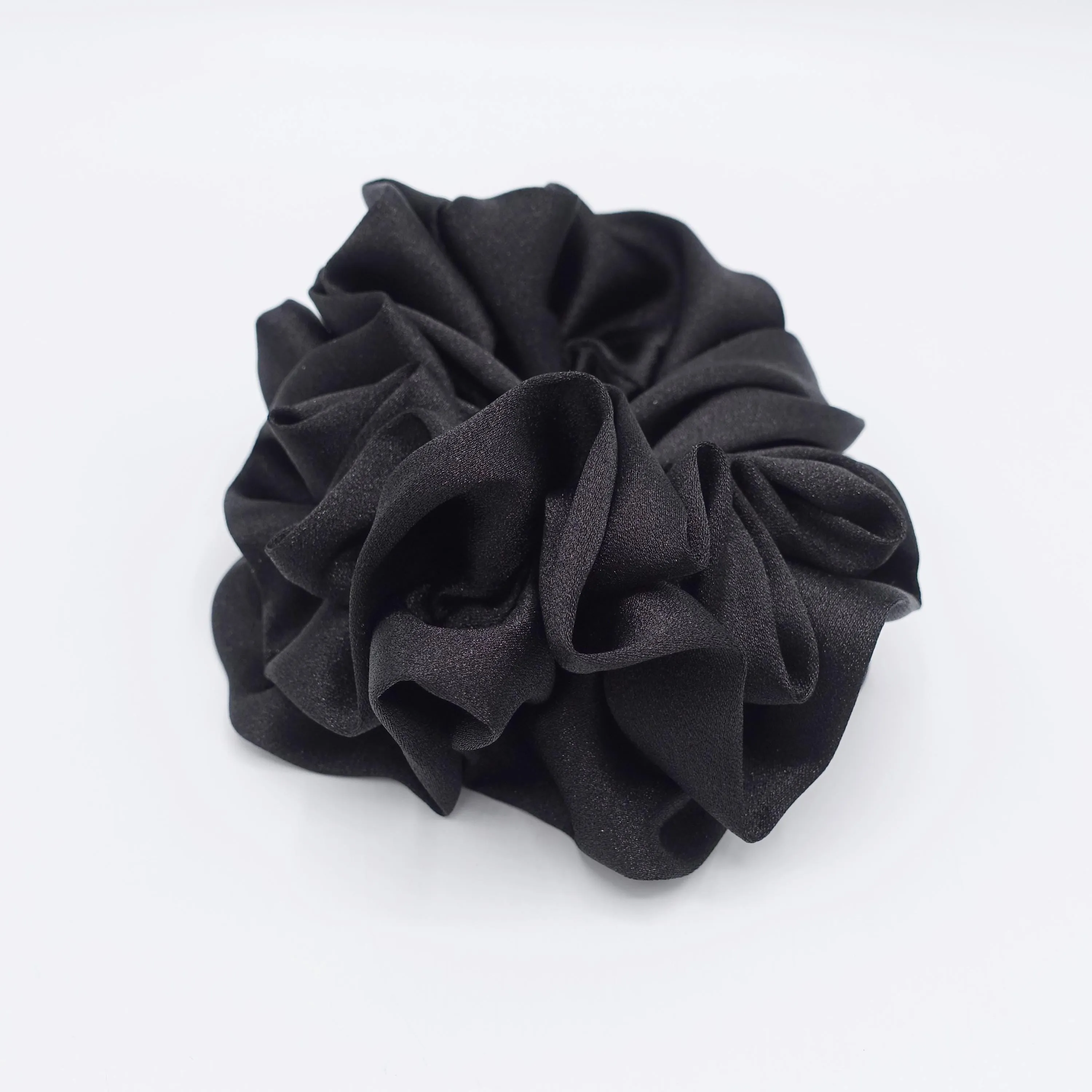 satin scrunchies, medium scrunchies, basic scrunchies for women