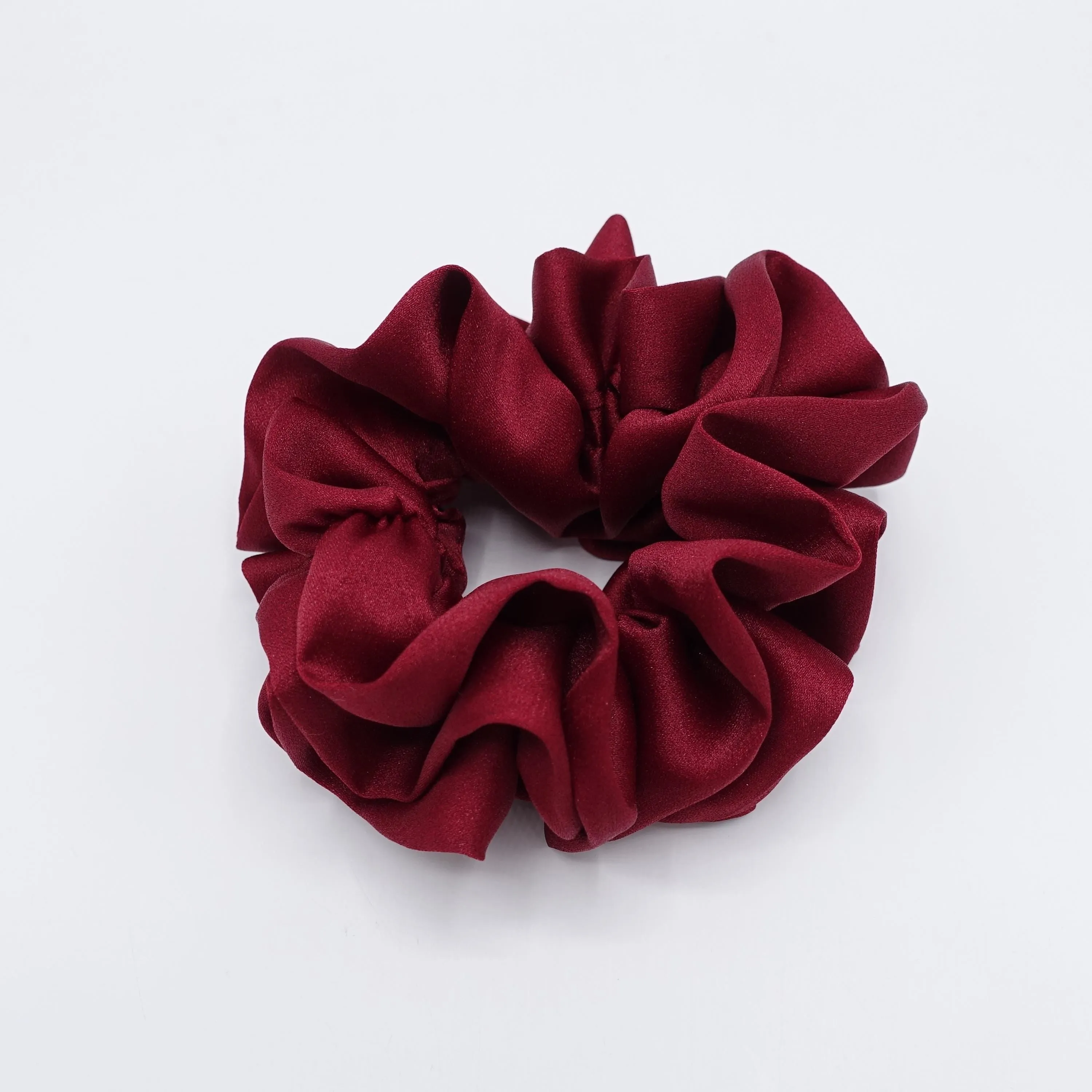 satin scrunchies, medium scrunchies, basic scrunchies for women