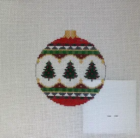 Susan Roberts Needlepoint 7229 Trees