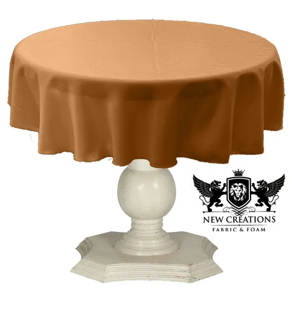 TABLECLOTH DULL BRIDAL SATIN (42" Round)