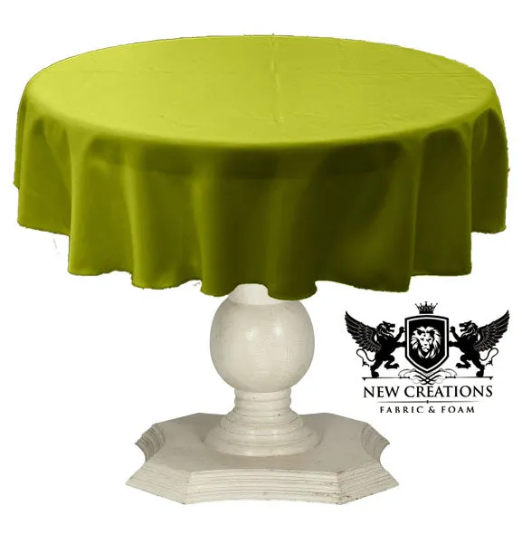 TABLECLOTH DULL BRIDAL SATIN (42" Round)