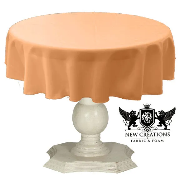 TABLECLOTH DULL BRIDAL SATIN (42" Round)