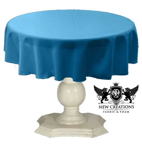 TABLECLOTH DULL BRIDAL SATIN (42" Round)