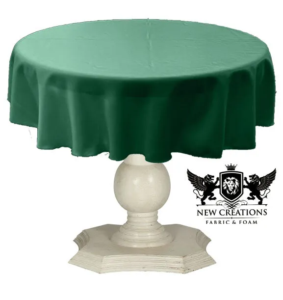TABLECLOTH DULL BRIDAL SATIN (42" Round)