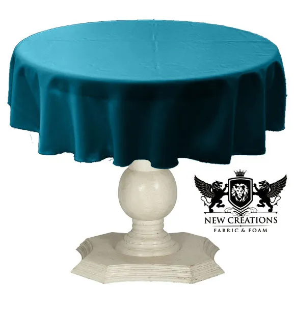 TABLECLOTH DULL BRIDAL SATIN (42" Round)