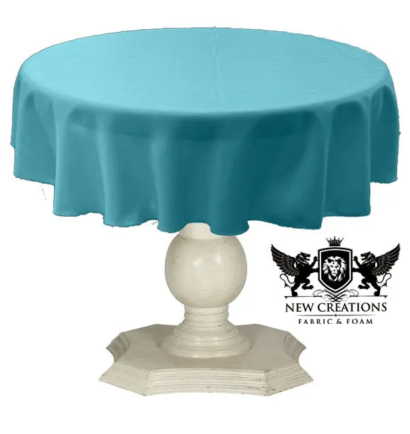 TABLECLOTH DULL BRIDAL SATIN (42" Round)