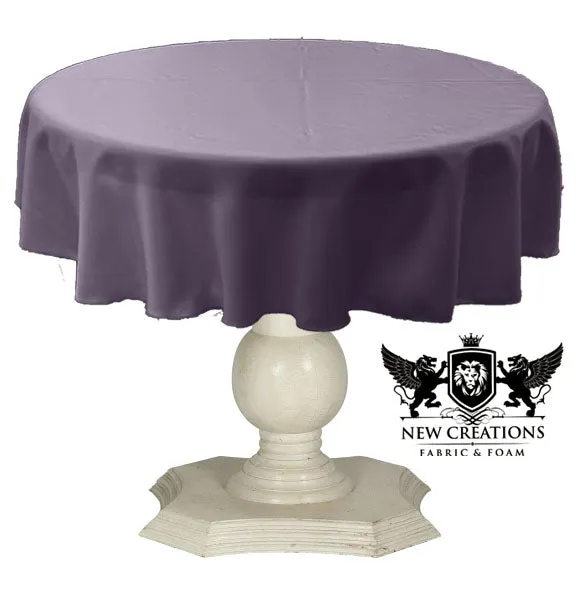 TABLECLOTH DULL BRIDAL SATIN (42" Round)