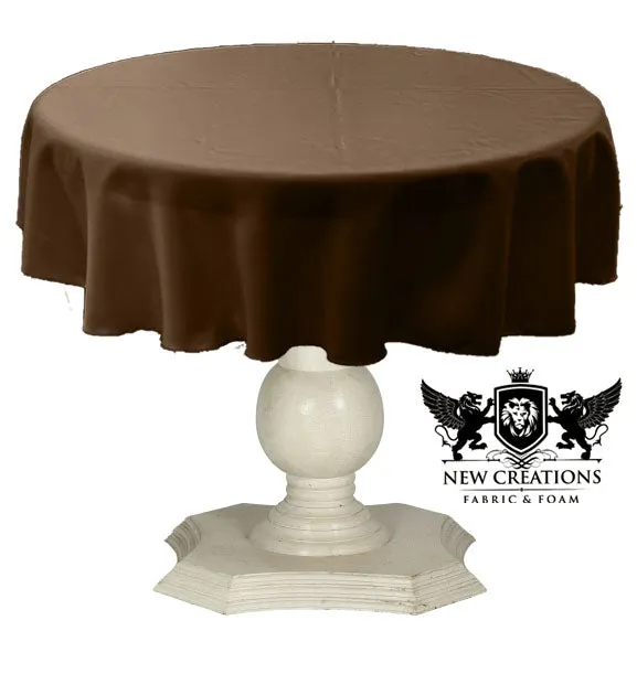 TABLECLOTH DULL BRIDAL SATIN (42" Round)