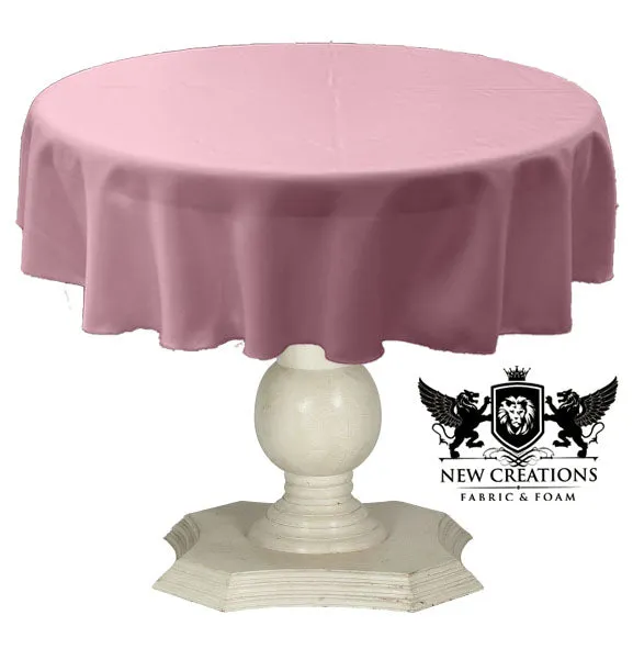 TABLECLOTH DULL BRIDAL SATIN (42" Round)