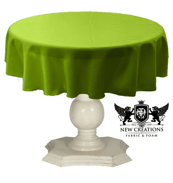 TABLECLOTH DULL BRIDAL SATIN (42" Round)