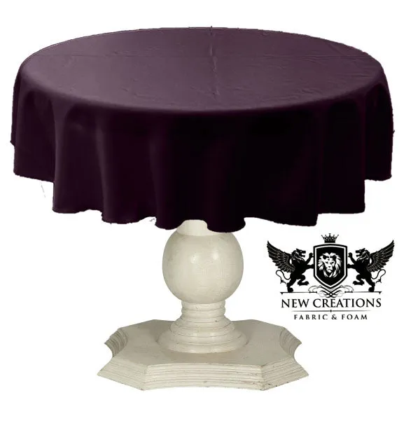 TABLECLOTH DULL BRIDAL SATIN (42" Round)