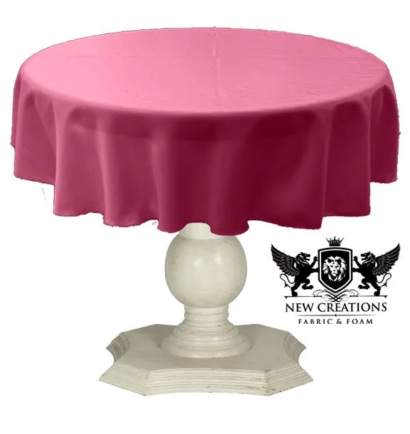 TABLECLOTH DULL BRIDAL SATIN (42" Round)