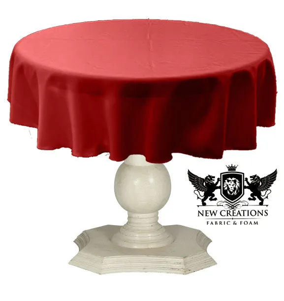 TABLECLOTH DULL BRIDAL SATIN (42" Round)