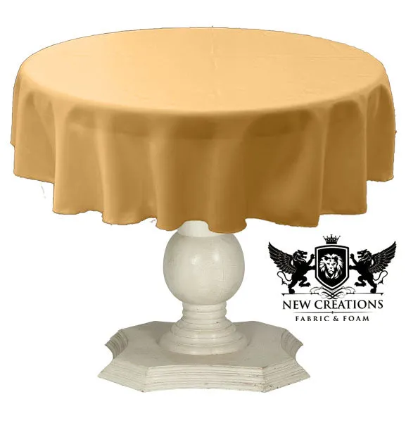 TABLECLOTH DULL BRIDAL SATIN (42" Round)