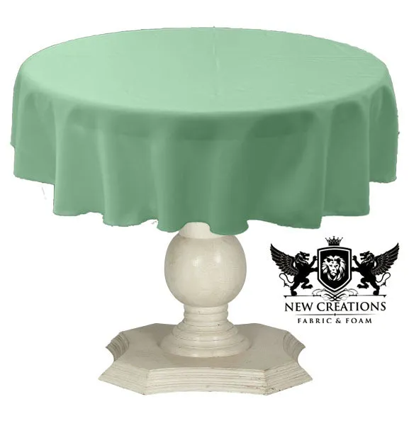 TABLECLOTH DULL BRIDAL SATIN (42" Round)