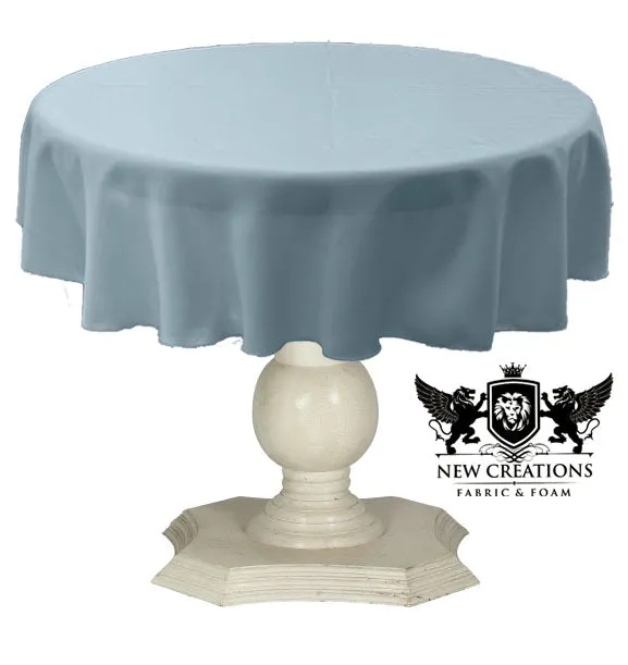 TABLECLOTH DULL BRIDAL SATIN (42" Round)