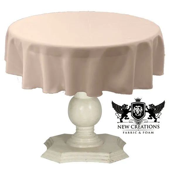 TABLECLOTH DULL BRIDAL SATIN (42" Round)