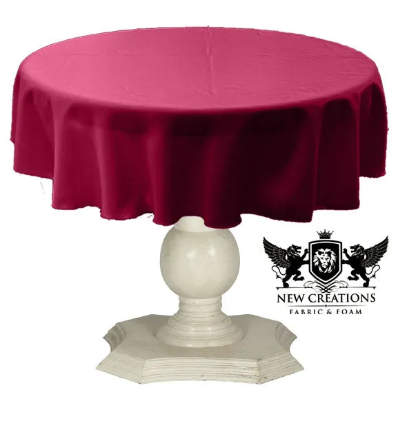 TABLECLOTH DULL BRIDAL SATIN (42" Round)