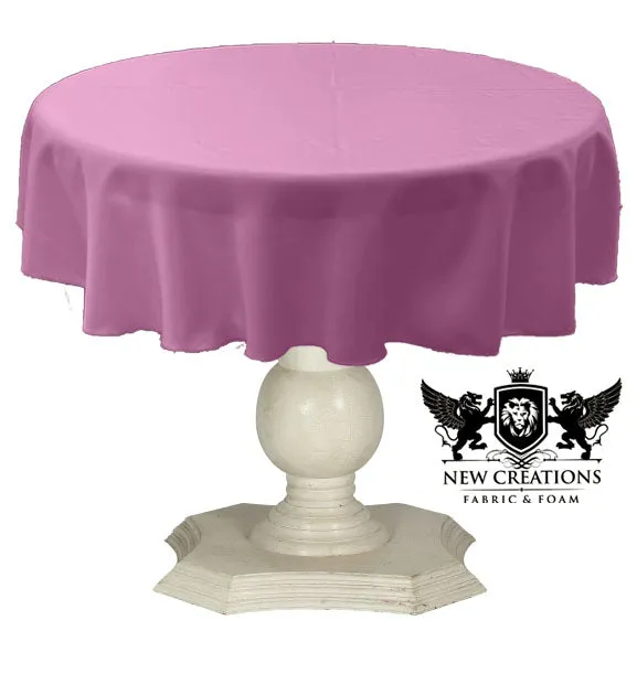 TABLECLOTH DULL BRIDAL SATIN (42" Round)