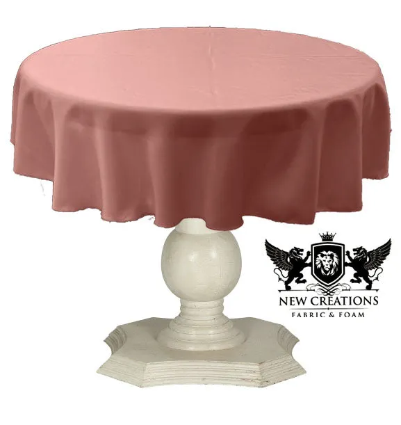 TABLECLOTH DULL BRIDAL SATIN (42" Round)